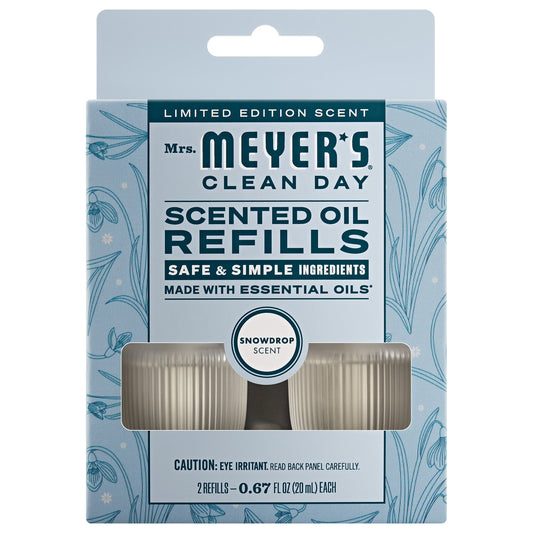 Snowdrop Plug In Scented Oil Refill, 2-Pack