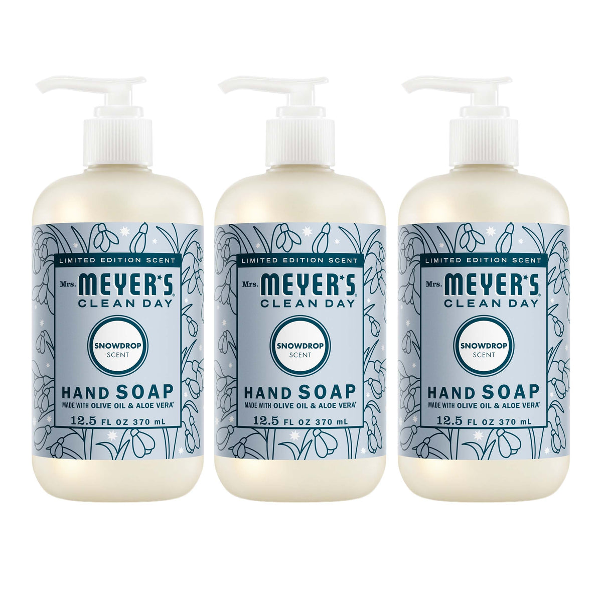 Snowdrop Liquid Hand Soap 3-count Bundle